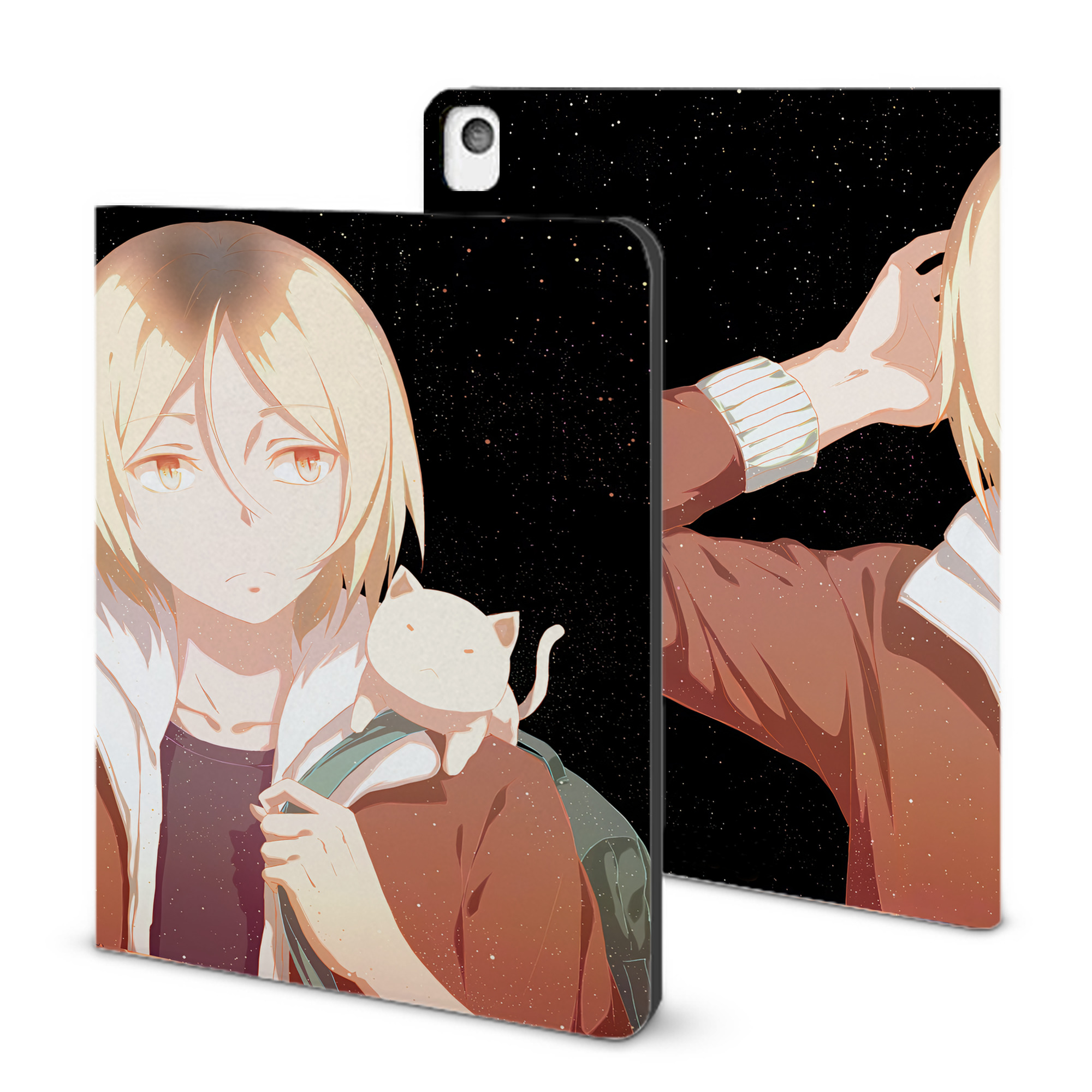 （画像用） ハイキュー!! Haikyu!! IPadケース ペンホルダー付き ブックスタイルデザイン